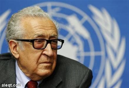 الإبراهيمي : المحادثات السورية لم تحرز كثيرا من التقدم لكنها مستمرة