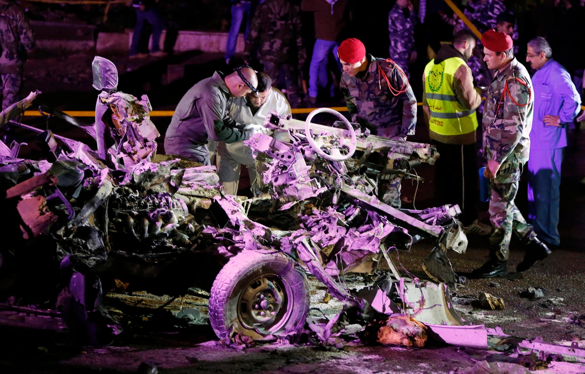 تفجير انتحاري في جنوب بيروت