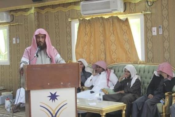 كلية الشريعة في جامعه نجران تقيم حفل استقبال الطلاب المستجدين