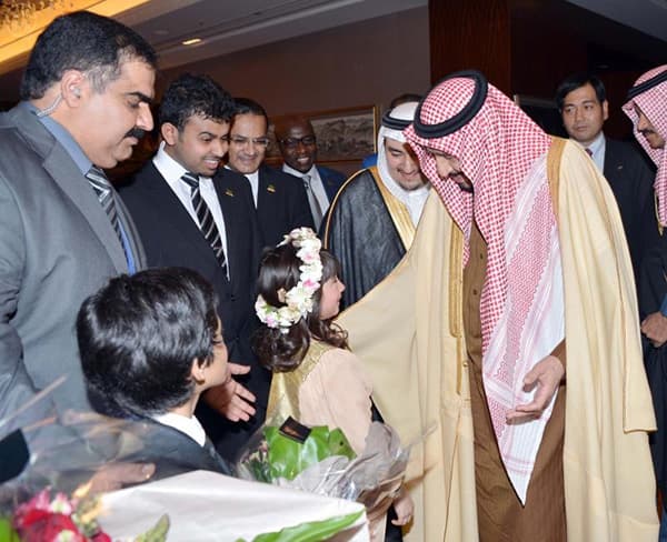 ولي العهد يلتقي الطلبة المبتعثين في اليابان