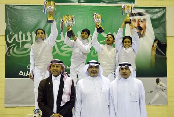 بوبشيت يتوج أبطال نخبة المبارزة