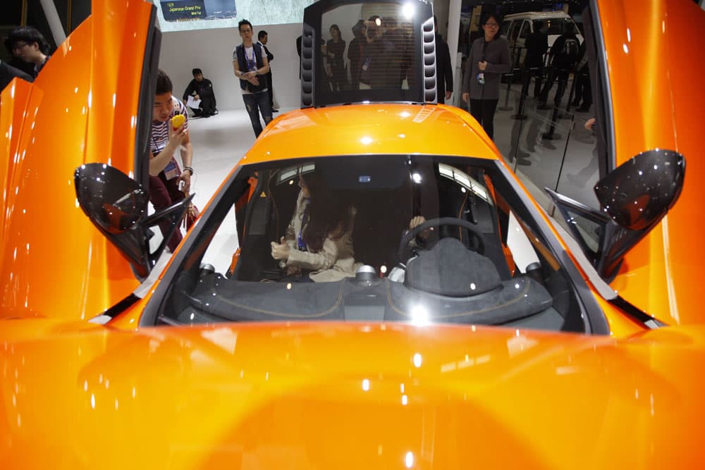 قصة مصورة : معرض بكين الدولي للسيارات