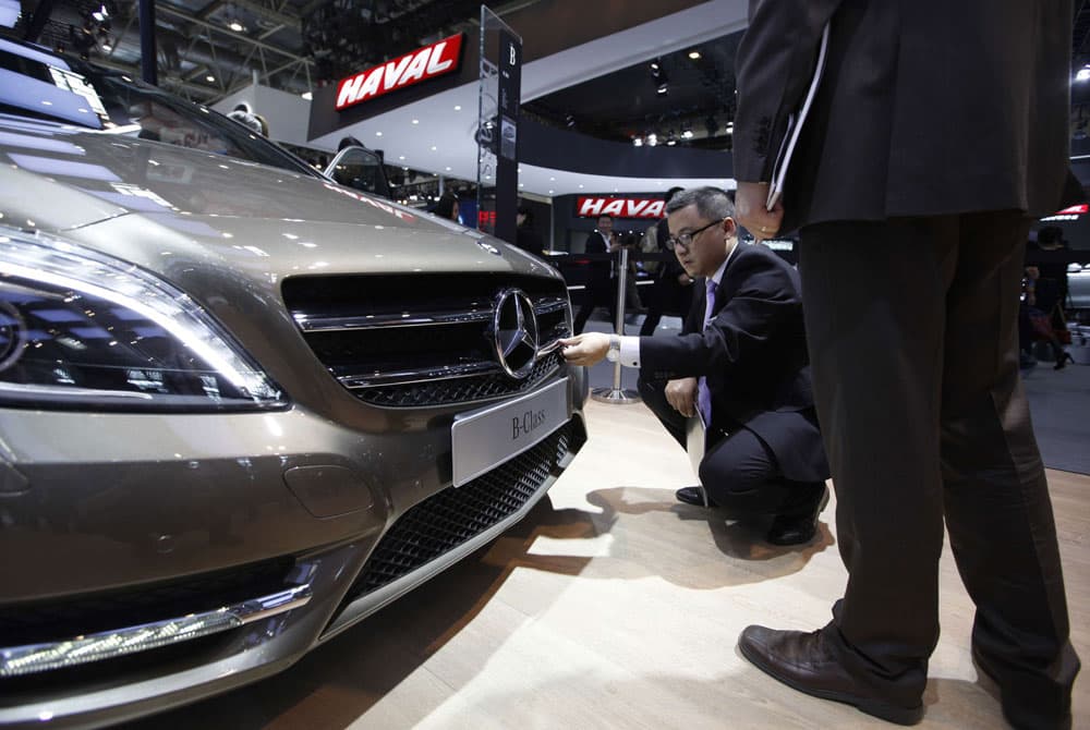 قصة مصورة : معرض بكين الدولي للسيارات