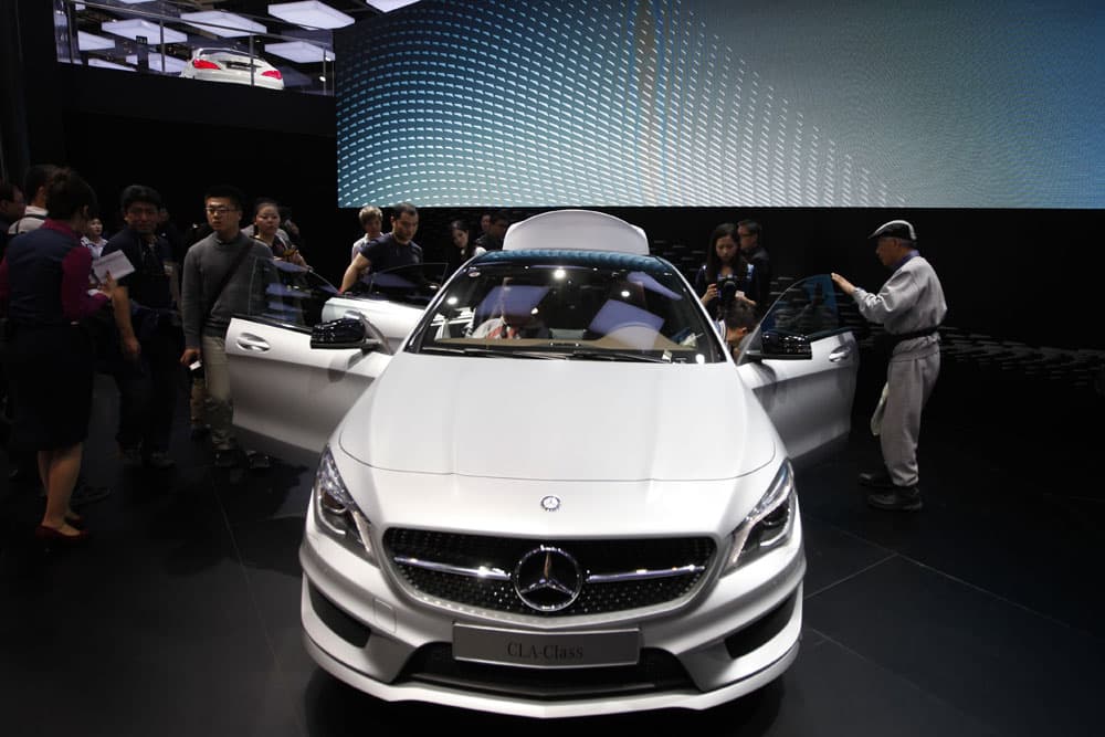 قصة مصورة : معرض بكين الدولي للسيارات