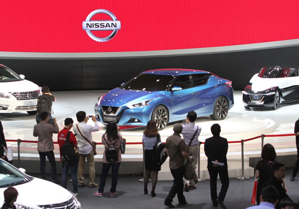 قصة مصورة : معرض بكين الدولي للسيارات