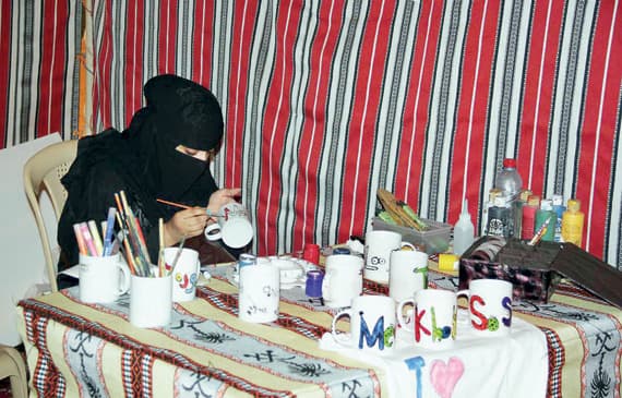 85 أسرة منتجة و18 حرفة يدوية
في مهرجان التراث