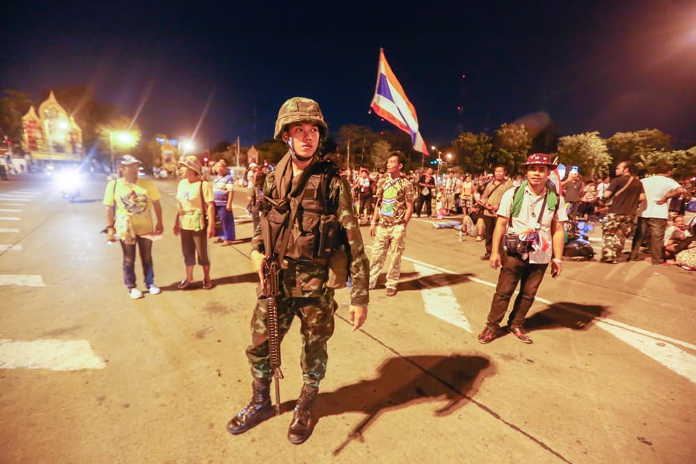 انقلاب عسكري في تايلاند.. وأمريكا تدين