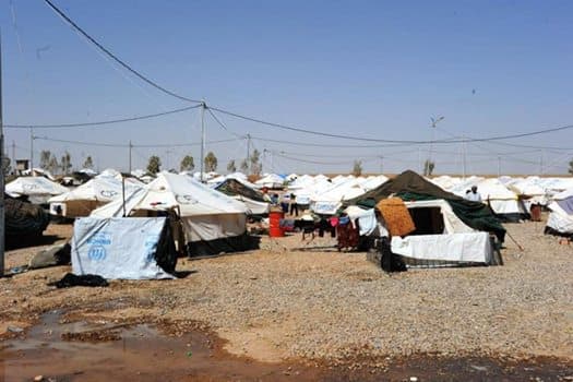منظمة الدولية للهجرات: 1,6 مليون نازح في العراق خلال 2014