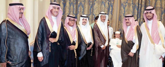 سلطان العذل يحتفل بزواج نجله من كريمة تركي المنديل
