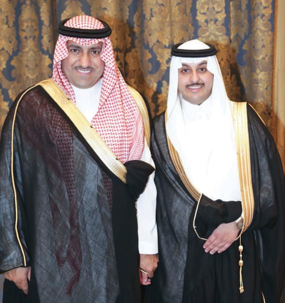 سلطان العذل يحتفل بزواج نجله من كريمة تركي المنديل