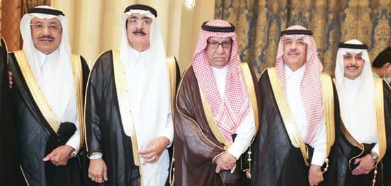 سلطان العذل يحتفل بزواج نجله من كريمة تركي المنديل
