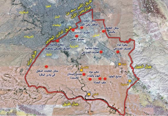 نقل مصانع الحجر والرخام إلى المدن الصناعية
في محافظات الرياض