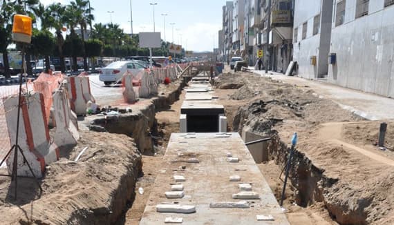 بدء تنفيذ المرحلة الثانية لخطوط أنفاق الخدمات في تاريخية الطائف