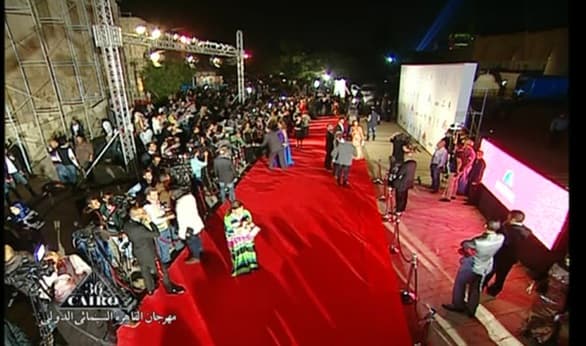 افتتاح مهرجان القاهرة السينمائي الدولي في قلعة صلاح الدين الأثرية