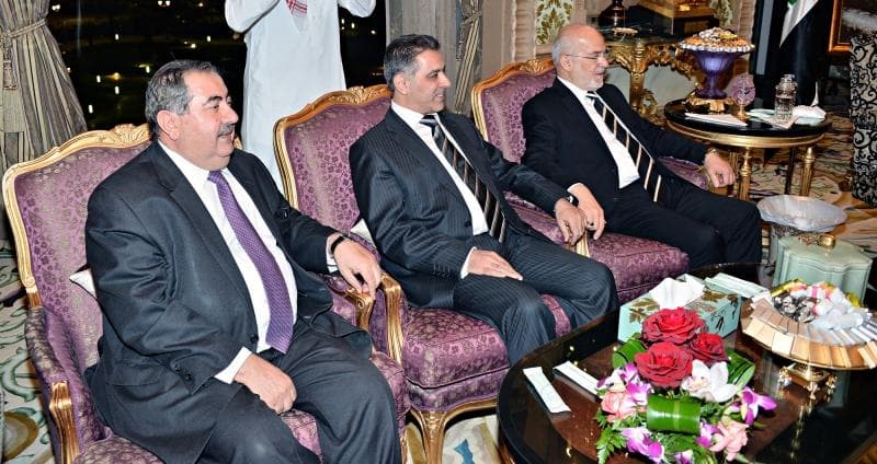 خادم الحرمين الشريفين يستقبل الرئيس العراقي فؤاد معصوم