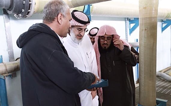 الشمري : شبكة المياه في رفحاء تغطي اكثر من 85% من المحافظة