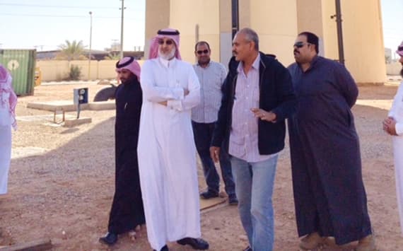 الشمري : شبكة المياه في رفحاء تغطي اكثر من 85% من المحافظة