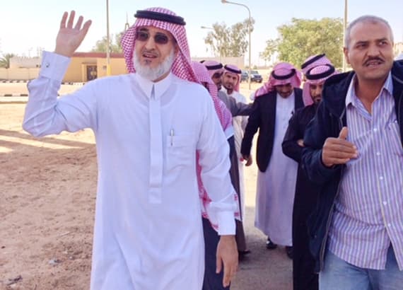 الشمري : شبكة المياه في رفحاء تغطي اكثر من 85% من المحافظة