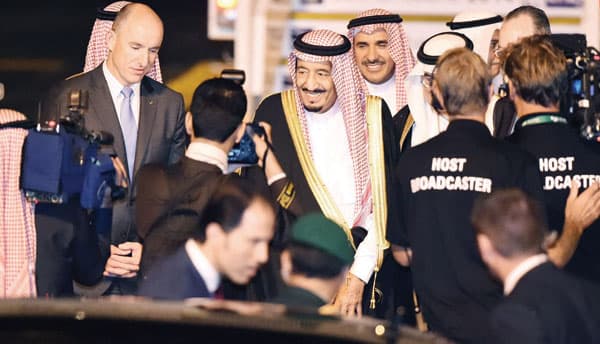 ولي العهد يصل إلى برزبن للمشاركة في قمة العشرين بأستراليا