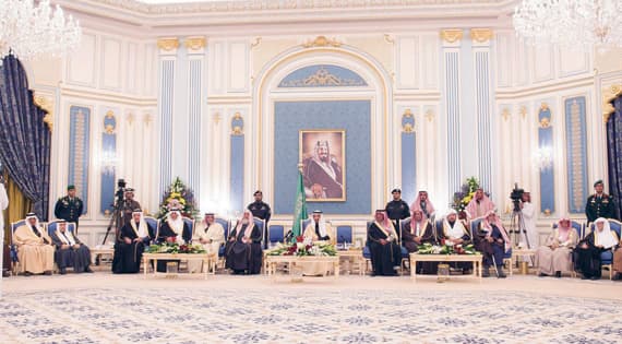 الملك سلمان: ننعم بالأمن والاستقرار .. ونتأمل الخير في الوزراء وأمراء المناطق