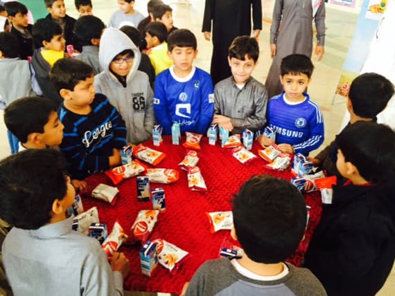 "المراعي" تتعاون مع مدرسة في رفحاء لتقديم غذاء صحي لطلابها