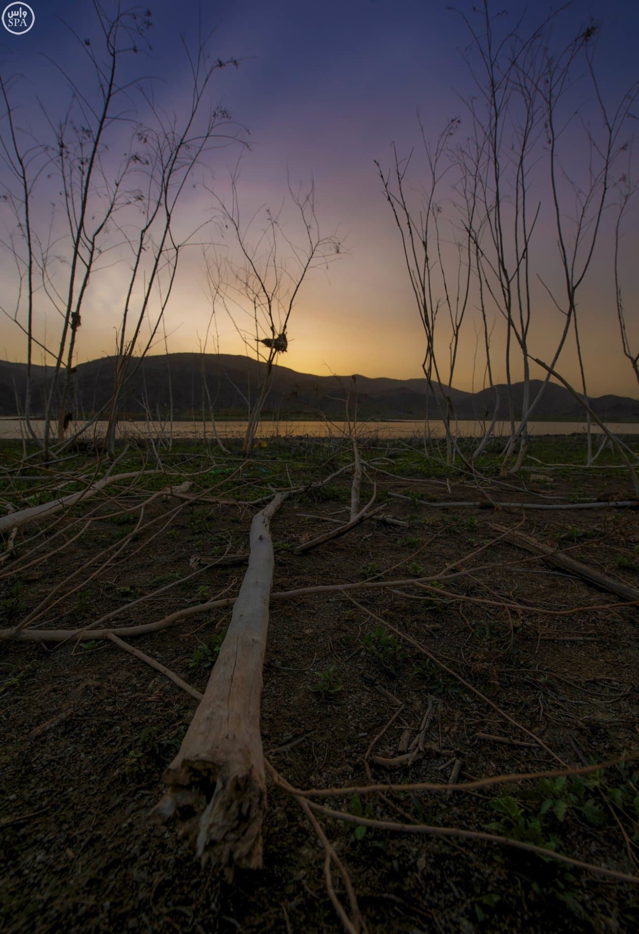 "وادي الجنابين" في بلجرشي مقصد الزوار والمتنزهين