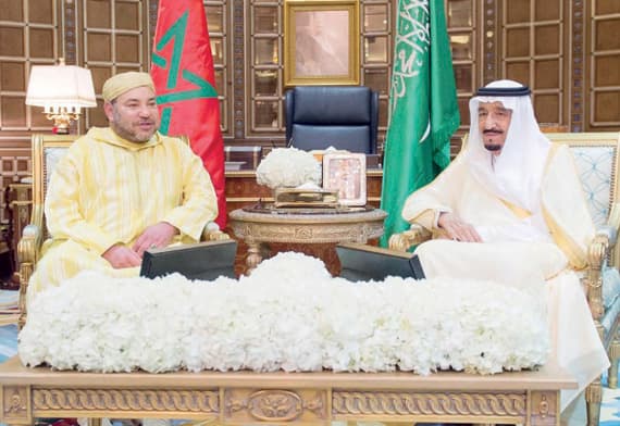 قمة سعودية - مغربية تبحث تطورات الأحداث الإقليمية والدولية