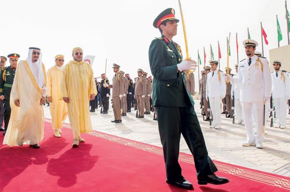 قمة سعودية - مغربية تبحث تطورات الأحداث الإقليمية والدولية