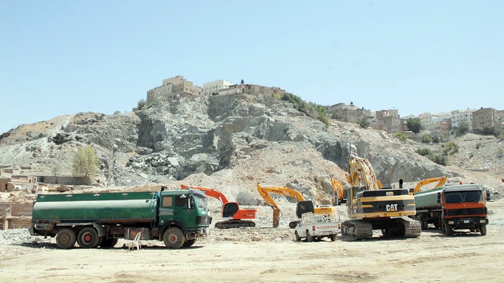 نزع ملكية 4600 عقار لصالح مشروع تطوير جبل الشراشف في مكة