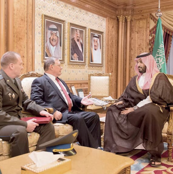 ولي ولي العهد يبدأ زيارة رسمية لروسيا اليوم