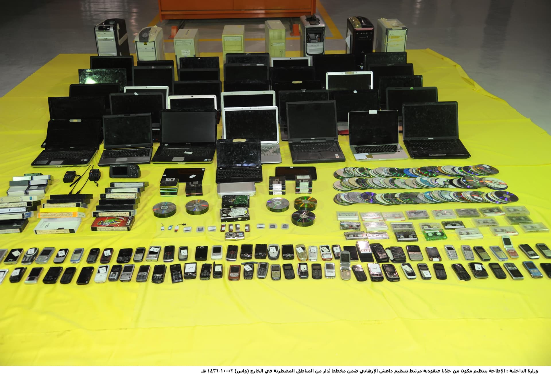 431 من خلايا "داعش" في قبضة الداخلية