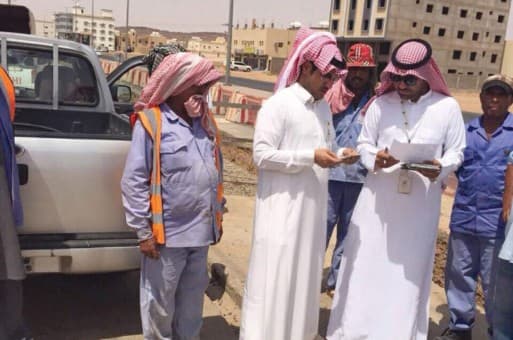 267 مخالفة لقرار منع العمل تحت أشعة الشمس في الشرقية