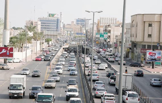 أمانة الشرقية : كثرة التحويلات المرورية بسبب مشروعات تطويرية
