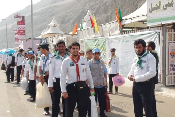 انطلاق فعاليات المخيم الكشفي المفتوح في الطائف