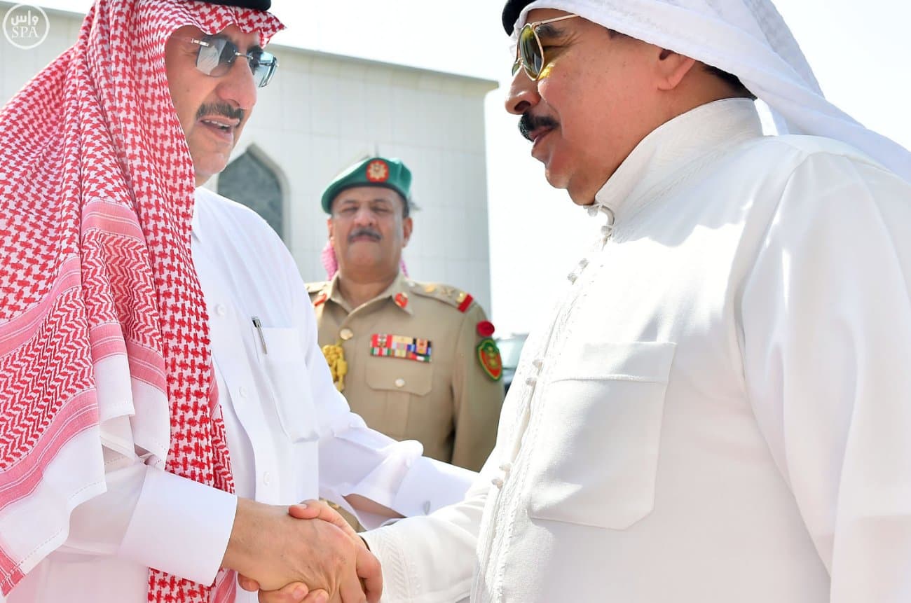 ملك البحرين يغادر جدة بعد زيارة للمملكة