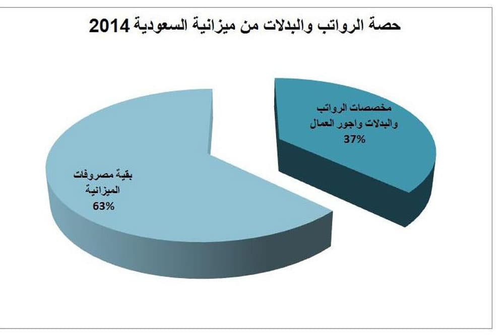 314 مليار ريال رواتب موظفي الحكومة سنويا .. 75 مليارا منها بدلات