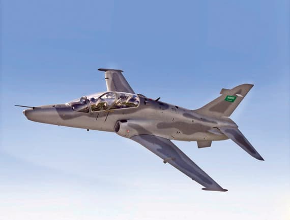 «بي أيه إي سيستمز»: نجاح أول رحلة لطائرة الهوك السعودية