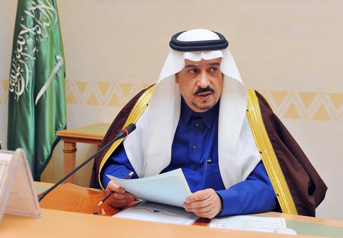 الأمير فيصل بن بندر أمير منطقة الرياض رئيس الهيئة العليا لتطوير مدينة الرياض