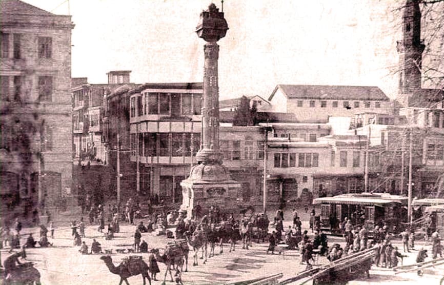 شارع النصر بدمشق ويمتد حتى سوق الحميدية.