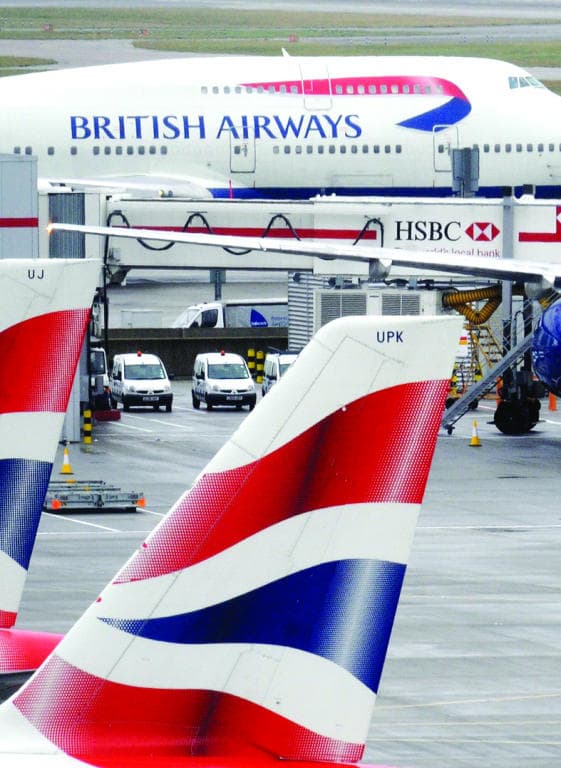 عطل إلكتروني يجبر الخطوط البريطانية على إلغاء رحلات جوية في لندن