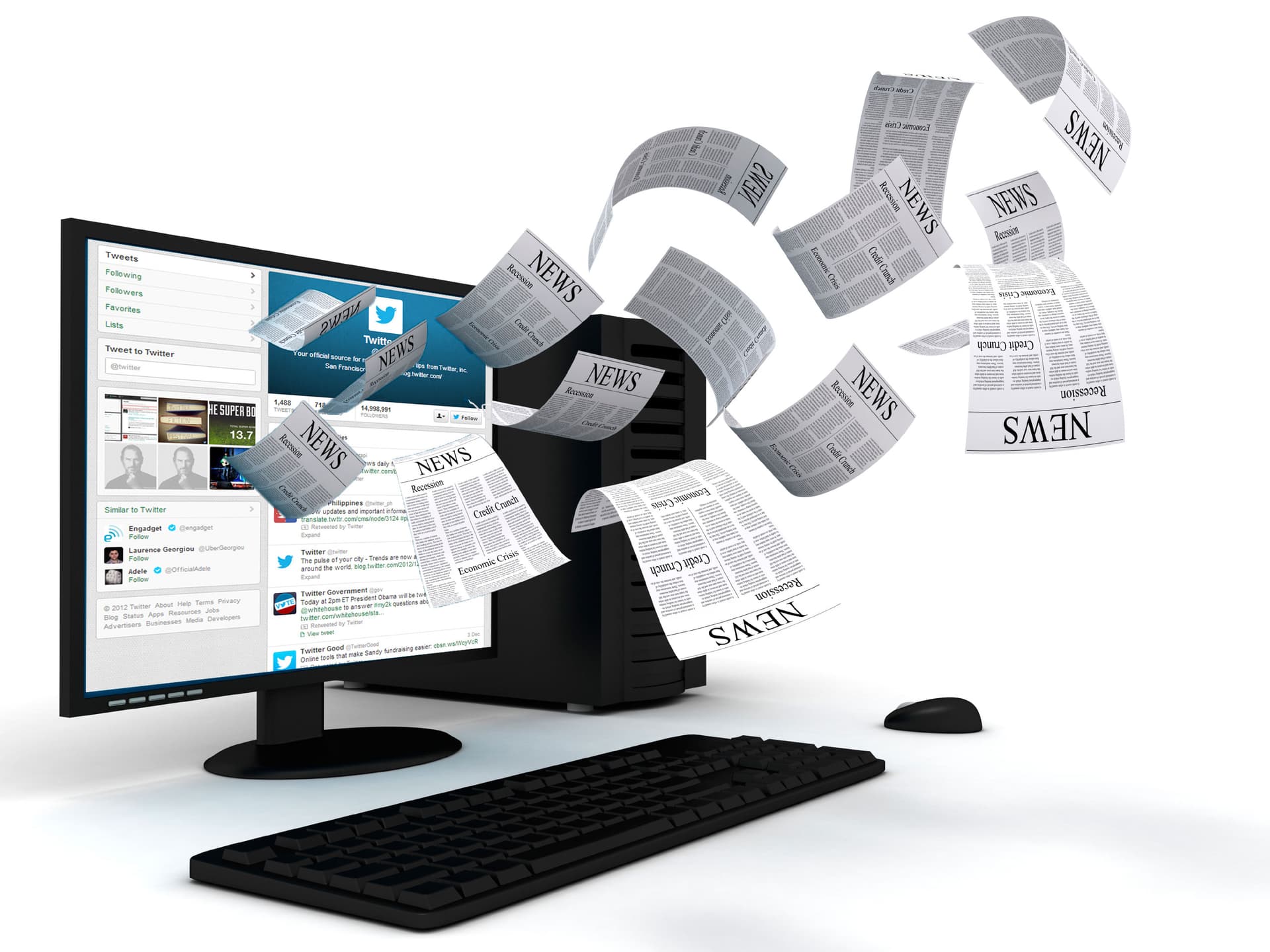 "تويتر" توقع اتفاقا مع "بلومبرغ" لتقديم بث إخباري بالفيديو على مدار الساعة