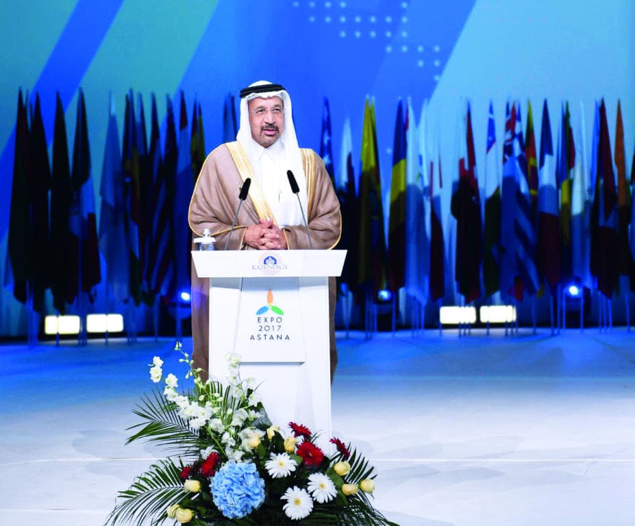 الفالح: نستهدف رفع حصة الغاز في المرافق 
العامة إلى 70 %