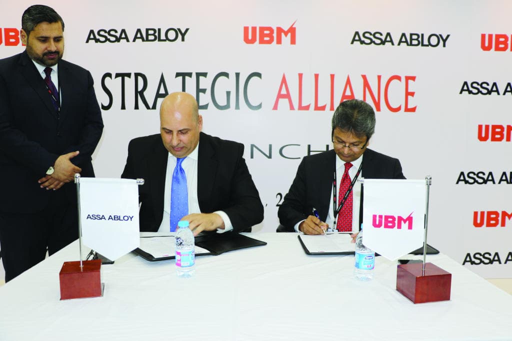 شركة تجار مواد البناء العالمية السعودية المحدودة UBM توقع اتفاقية تعاون مع «أسا أبلوي»