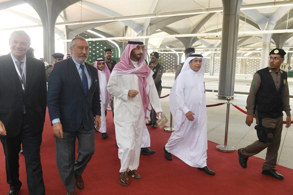 قطار الحرمين يقطع أول رحلة بين رابغ والمدينة في ساعة 20 دقيقة