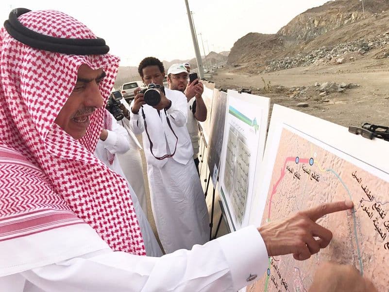 افتتاح مشروع طريق الدائري الرابع في مكة المكرمة