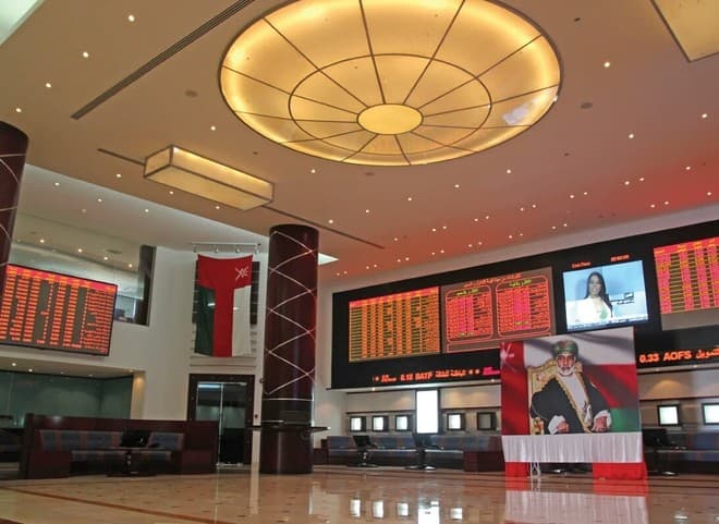 مؤشر سوق مسقط يغلق منخفضًا