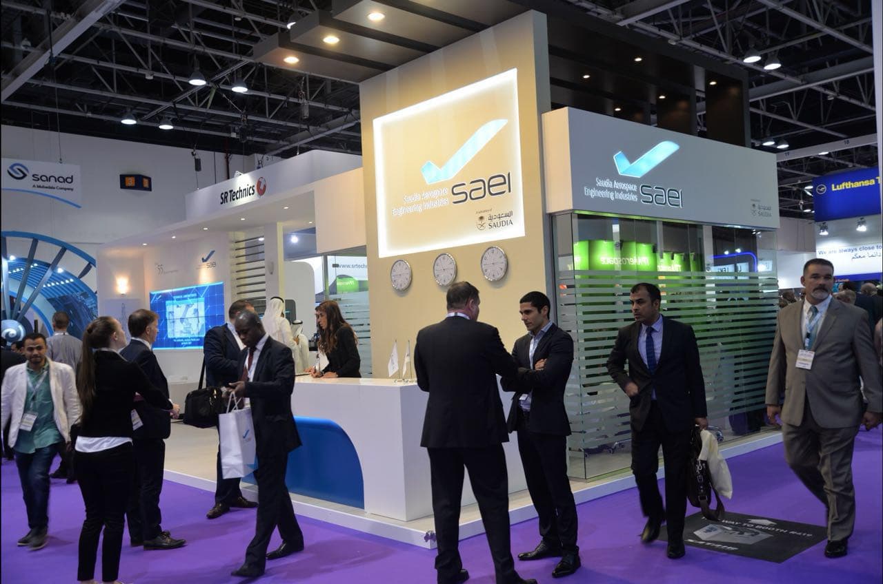 "السعودية لهندسة وصناعة الطيران" تشارك في أكبر تجمع لرواد صيانة الطائرات في الشرق الأوسط
