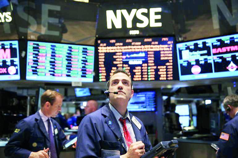 بورصات أمريكا رهينة الخوف من نسبة المضاعف إلى الربح