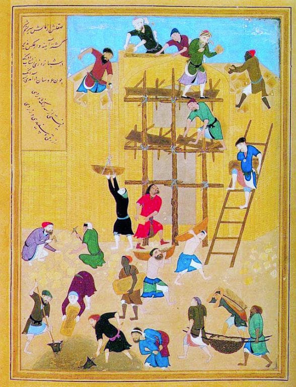 قصر الخورنق.. بناه سنمار في 60 عاما وبسببه كان حتفه