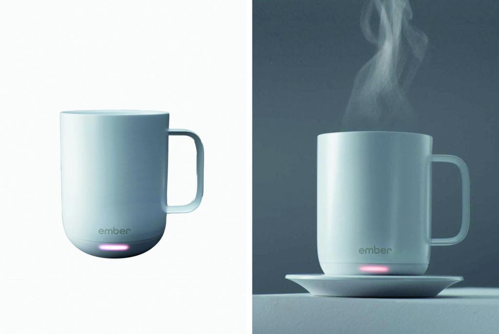 «إمبر» .. كوب ذكي يتحكم في درجة حرارة الشاي والقهوة